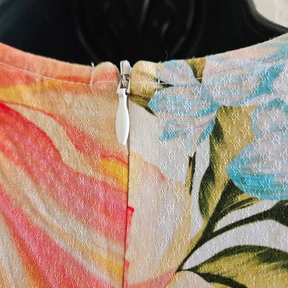 Farm Rio Floral Mini Dress with Flutter Sleeves - Picture 6 of 8